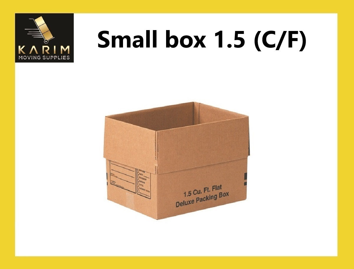 Small box (1.5 c/f)